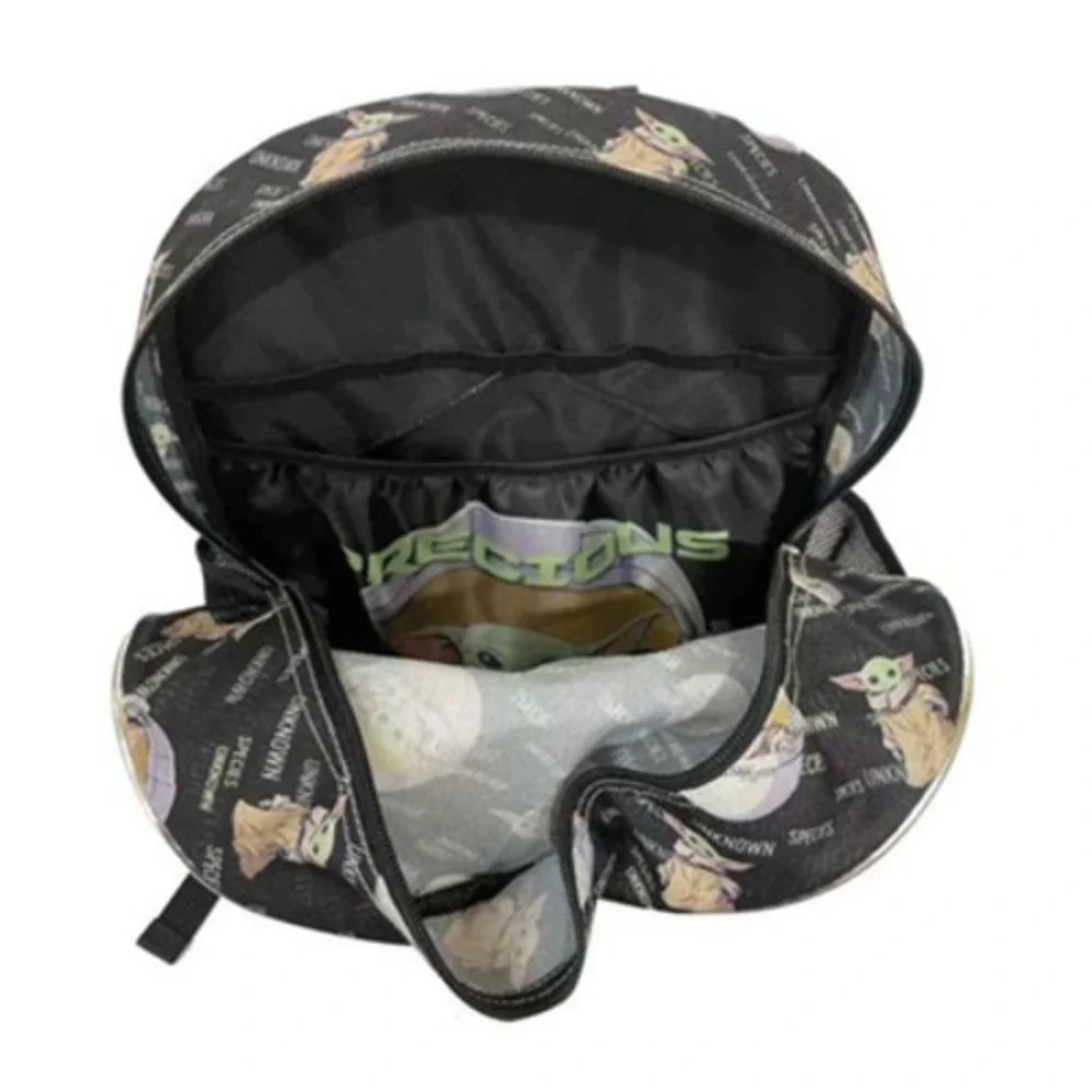 Star Wars‎ Grogu Backpack Kids Black New Precious Cargo Mandalorian Bag